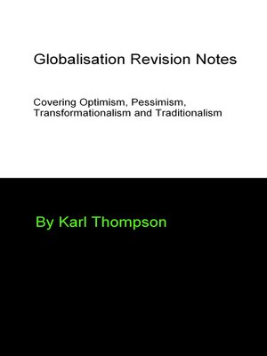 cover image of Globalisation Revision Notes